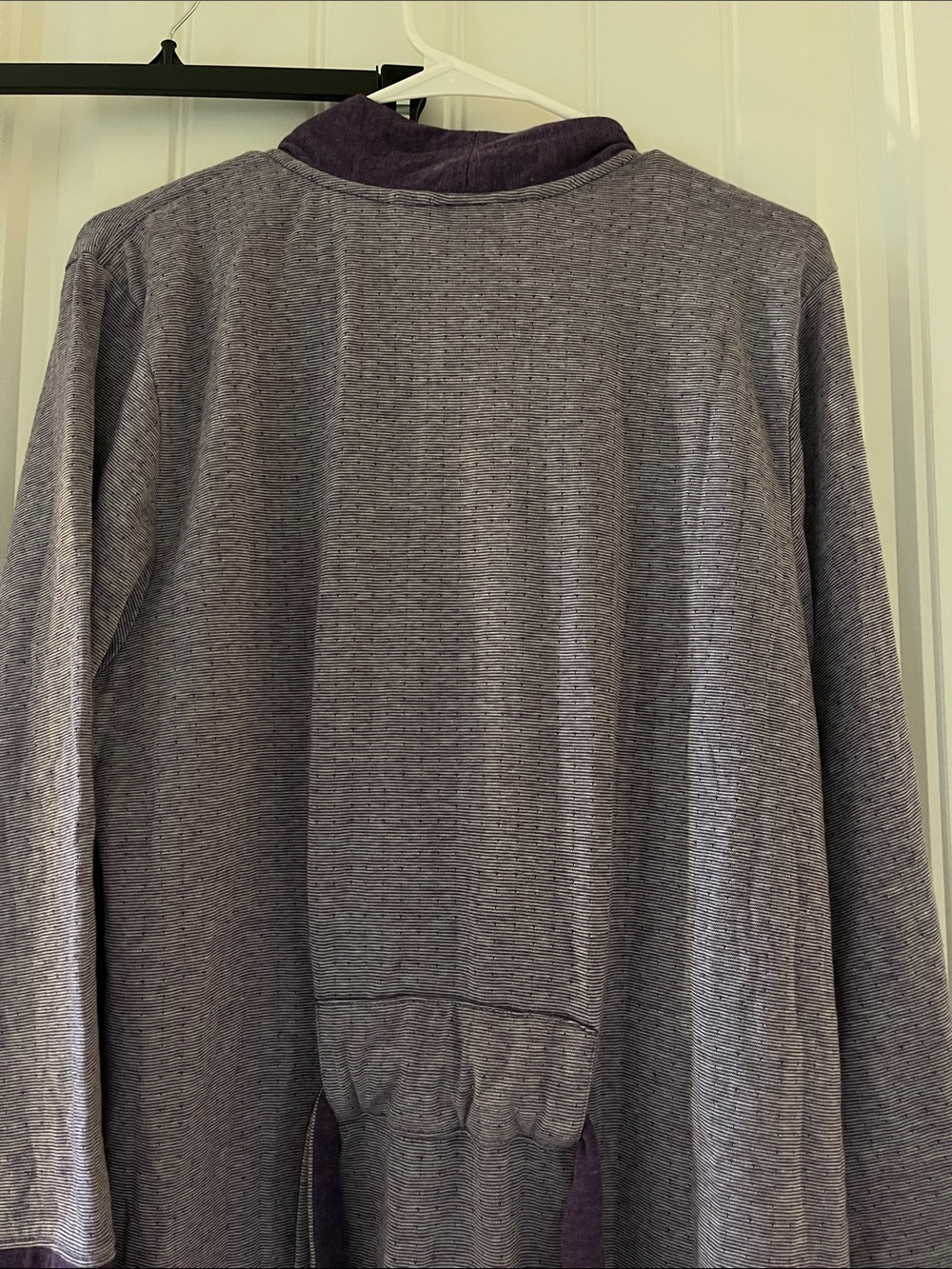 Charter Club Women’s Purple Long Robe - Picture 9 of 9